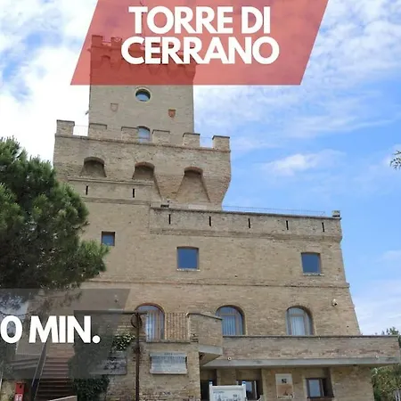 Hotel 5 Min From Sea, Panoramic View Of Silvi Marina